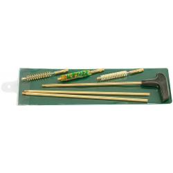SACHET DE NETTOYAGE PLASTIQUE CARABINE STIL CRIN CAL. 8 MM BAGUETTE LAITON