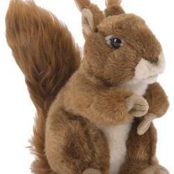 PELUCHE ÉCUREUIL 18 CM