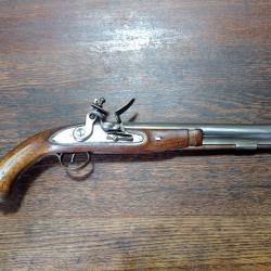 Réplique ancienne de pistolet de cavalerie US à silex - Harper's Ferry 1805-07 - Belgique - EM