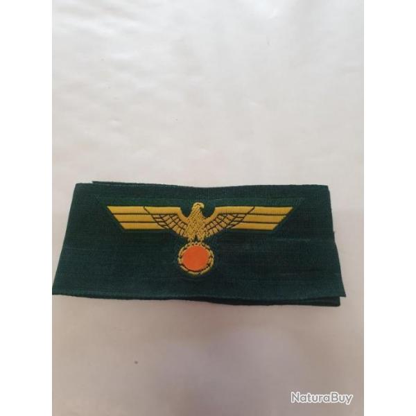 Aigle de calot artillerie ctire  Allemand WW2 ORIGINAL  A25
