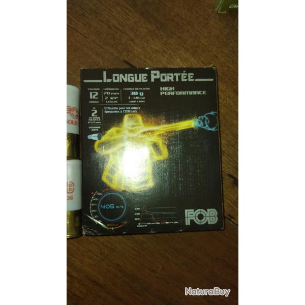 Munitions calibre 12