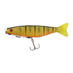 Leurre Souple Fox Rage Pro Shad Jointed Loaded 18cm UV Natural Perch 52g A l'unité 18cm