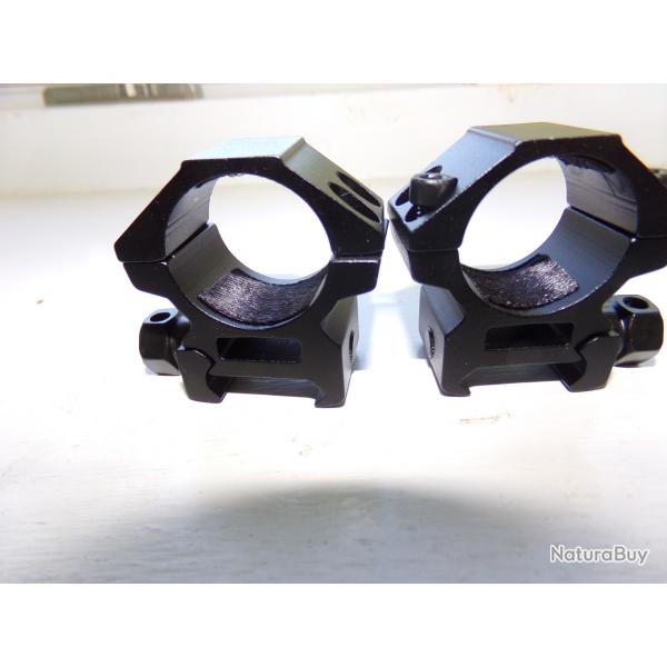 colliers  pour embase type weaver (20a 22mm)