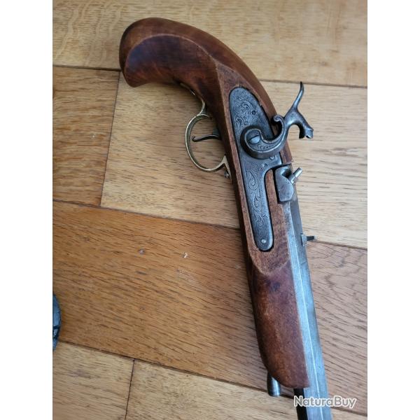 Pistolet percussion poudre noire