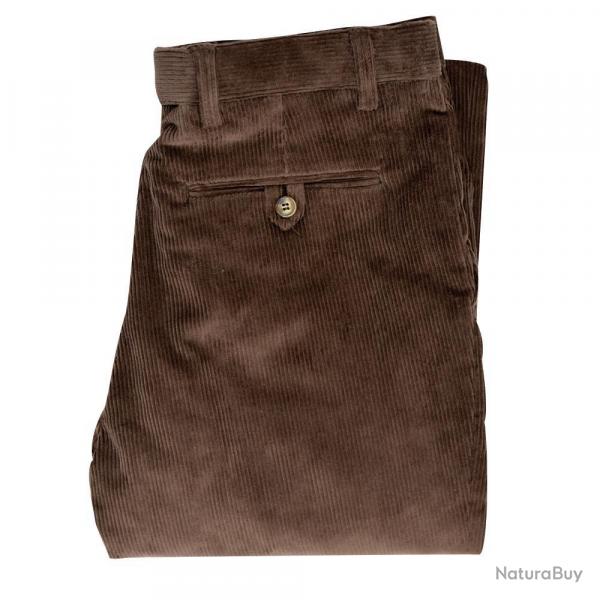 Soldes ! Pantalon velours marron CALVADOS