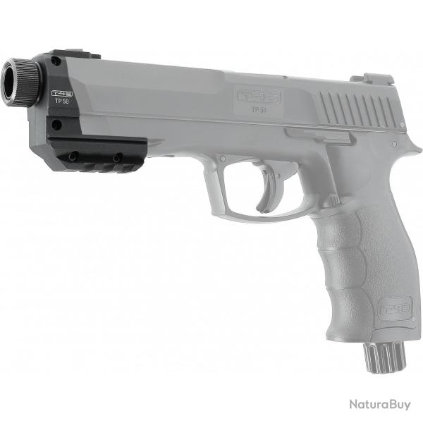 Support pour fixation de l'accessoire X-Tracer 50 sur pistolet T4E HDP50/TP50 Umarex