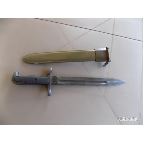 Baionnette U.S.M1 fabricant U.C.