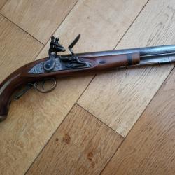 Pistolet silex poudre