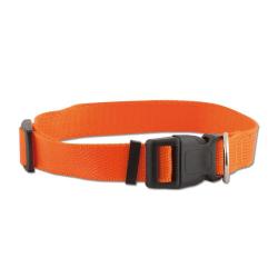 Soldes ! Collier nylon  réglable 30-45cm / Orange