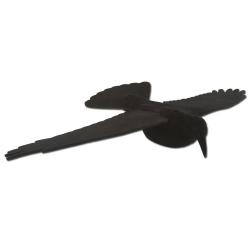 Soldes ! Appelant corbeau ailes ouvertes
