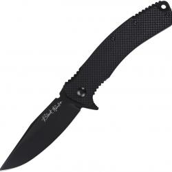 Couteau V Nives Black Rambo Utility Lame Acier 420HC Clip Point Manche FRN Liner Lock VNI34FPBBK