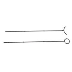Soldes ! Lot de 2 Supports Acier pour Panier de Ponte