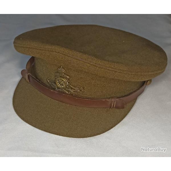 Casquette Officier Anglais du Royal Artillerie 39/45 WW2