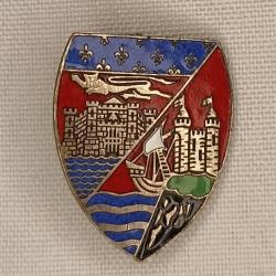 Insigne badge Asso. BORDEAUX BRISTOL vintage DECAT