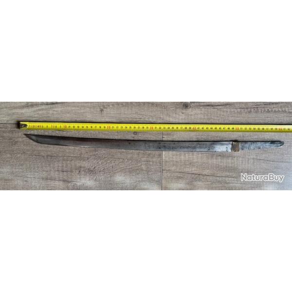 Lame de sabre trs ancien( type Katana)