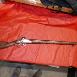 Fusil 1822 T Bis Mre Rle de TULLE Daté 1834 bois enturer à finir de coller