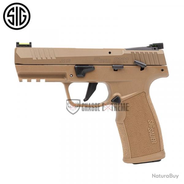 Pistolet SIG SAUER P322 Coyote Cal 22 Lr