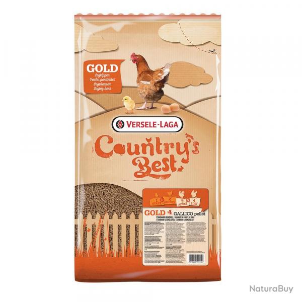 Soldes ! Gold 4 gallico pellets 5kg aliments complets poule pondeuse