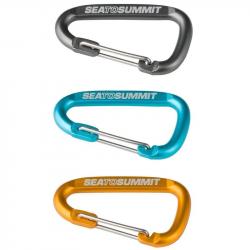Mousqueton porte-clés Sea to Summit Accessory Carabiner S (lot de 3)