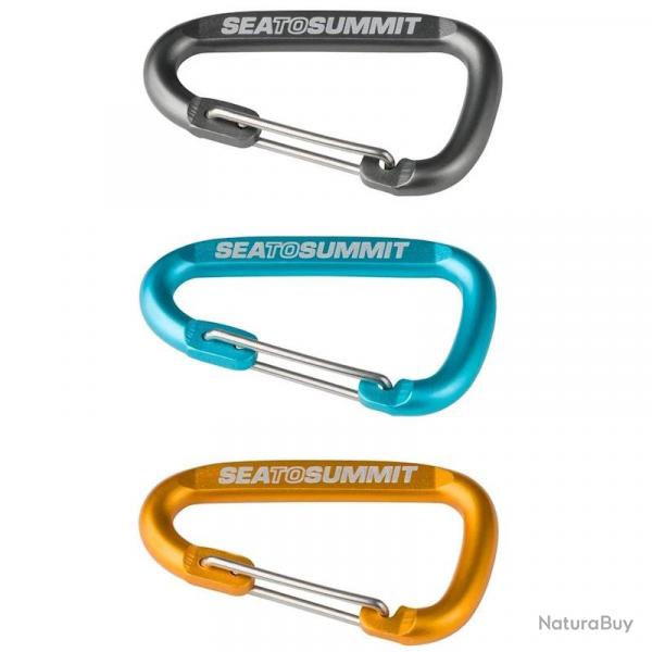 Mousqueton porte-cls Sea to Summit Accessory Carabiner S (lot de 3)