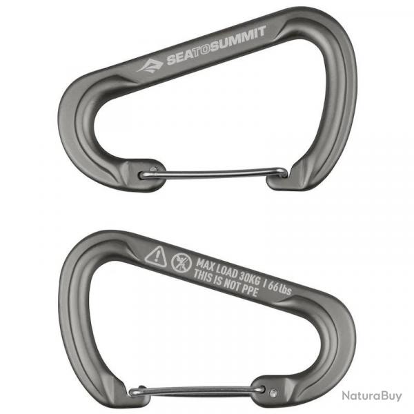 Mousqueton porte-cls Sea to Summit Accessory Carabiner L (lot de 2)