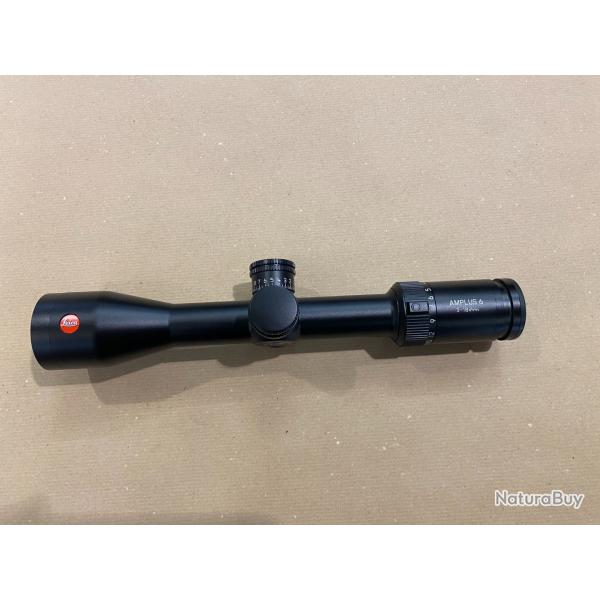 LUNETTE LEICA AMPLUS 6 NEUVE GARANTIE MAIS SANS SA BOITE 3-18X44i reticule l-ballistic bdc (MOA)