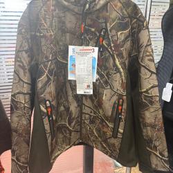 !! NEUF !! BLOUSON PERCUSSION SHOFTSHELL GHOSTCAMO XXL
