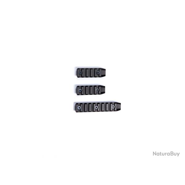 RAIL KEYMOD METAL PAR 3 PCS "ASG"