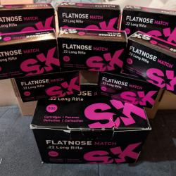 Lot 850 Munitions 22Lr S.K FLATNOSE MATCH