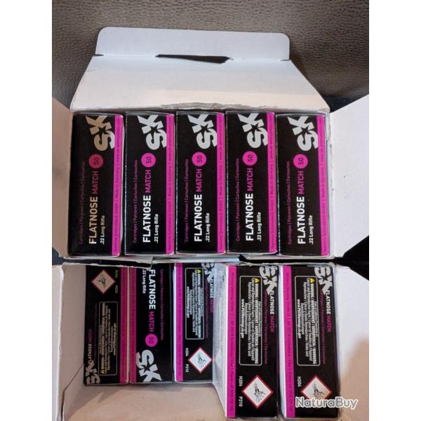 Lot 850 Munitions 22Lr S.K FLATNOSE MATCH