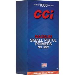 CCI- 1000 Amorces Small Pistol Magnum N°550 - CCIAM550