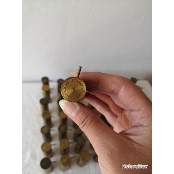 Douille  broche en laiton calibre 12