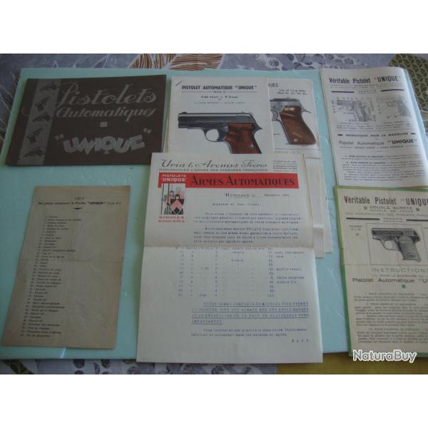 manuel d'utilisation pistolet et carabine unique