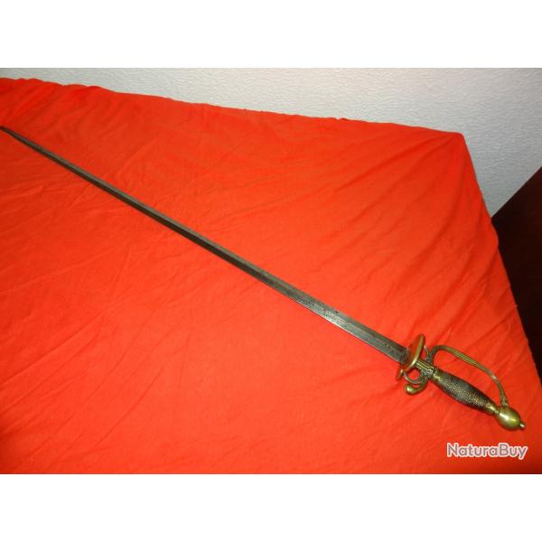 SABRE OFFICIER DE CAVALERIE 1700-1720