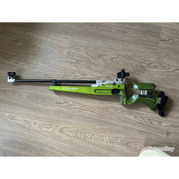 Walther LG400 Junior Green Hornet Excellent etat