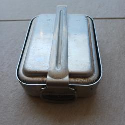 Gamelles 3 plats en Aluminium Armée Française