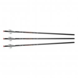Flèches Arbalète Excalibur - Diablo Carbone 18" - Encoche lumineuse / Pack de 3