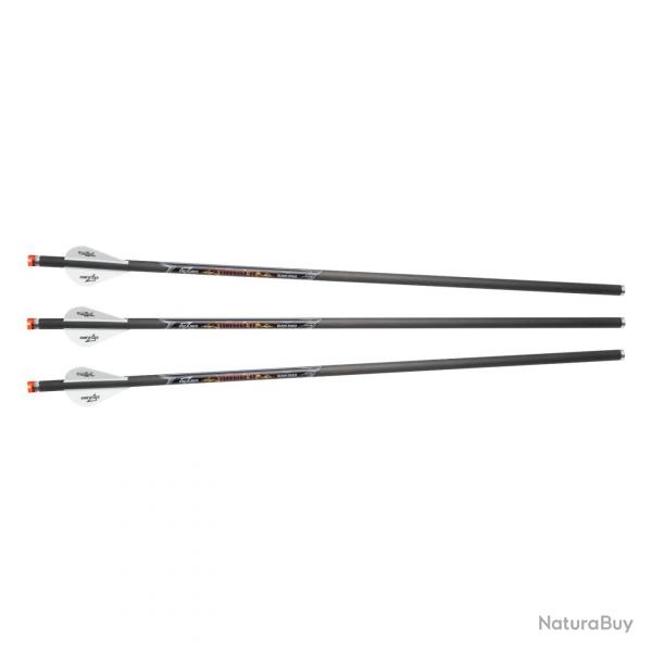 Flches Arbalte Excalibur - Diablo Carbone 18" - Encoche lumineuse / Pack de 3