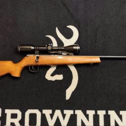 Carabine à verrou VOERE - Calibre .22 LR - Canon 55 cm - Chargeur 5 cps + Lunette 6x42 (Occasion tes