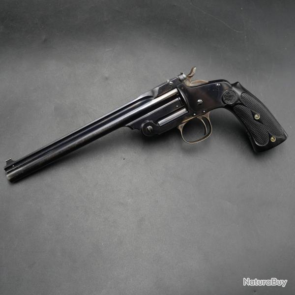 Pistolet Smith Wesson 1st model 1891 - 22 LR - Excellent tat canon miroir - Catgorie D