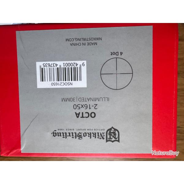 Nikko stirling octa 2-16x50