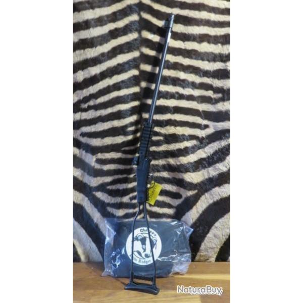 Carabine mono coup pliante CHIAPPA Little Badger Black cal.17hmr canon 47 cm filet