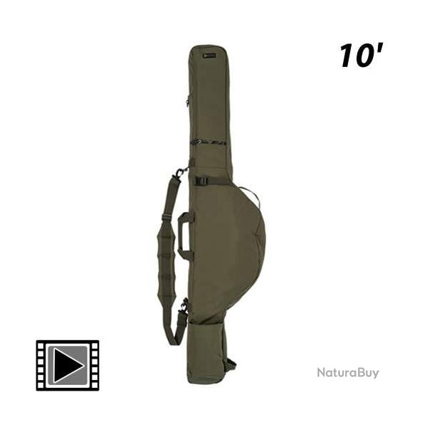 Fourreau Avid Carp RVS 10' Rétractable 3 Cannes