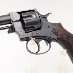 REVOLVER WEBLEY RIC LONDON METROPOLITAN POLICE 1883 -1911 PAIRE DE MENOTTES CALIBRE 450 - GB XIXè Tr