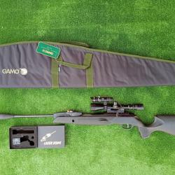 Vente Flash ! Gamo Swarm Magnum 6,35 mm IGT PRO 8X Gen3i + Lun. 3-9X40 19,9 j. + Kit  Puissance