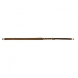 Bretelle pour fusil Country Sellerie Croûte de cuir Boutons - Mousquetons