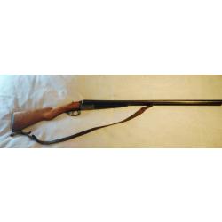Fusil de chasse BOUCHER juxtaposé calibre 12 canon Fanget L'épervier 65 mm