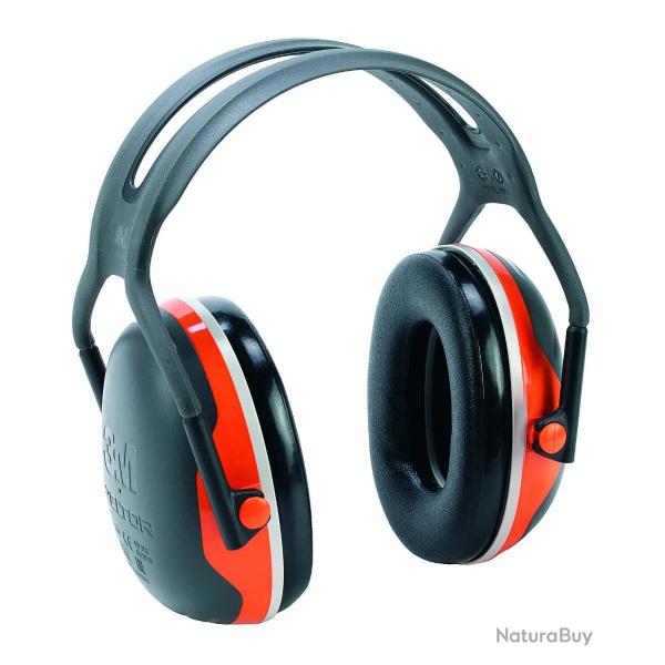 Casque Anti-bruit Passif Peltor XA Noir et Orange