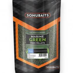 SONUBAITS FEED PELLETS MARINE GREEN 900GR SONUBAITS 2mm