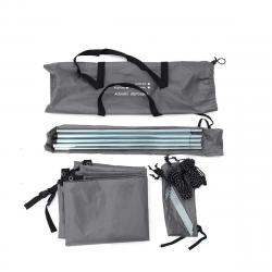 Tente de toit anti-UV pour voiture, abri de voiture portable, ombre latérale de camping, pare-soleil